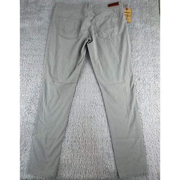 True Religion Womens 29 Brianna Pants Rare Vtg 2003 NWT Gray 90s Y2K Made-USA - Picture 11 of 16